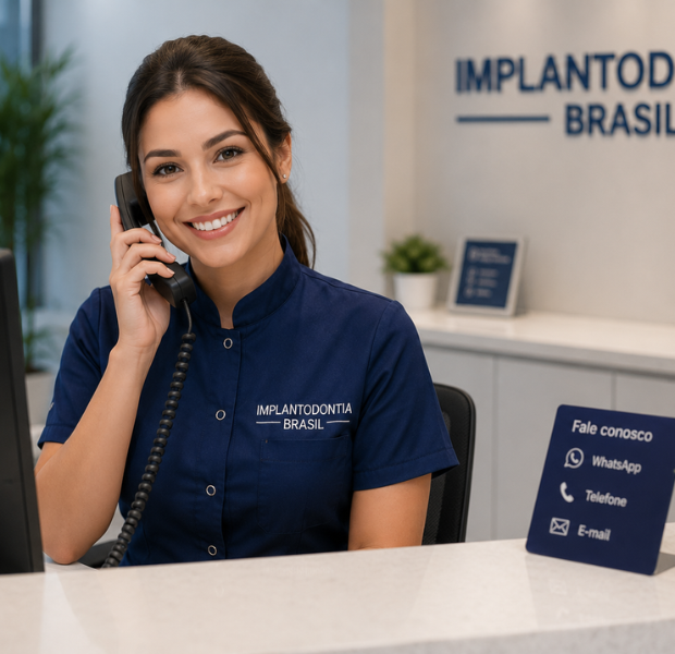 Naiane R. Santos, atendimento da Implantodontia Brasil