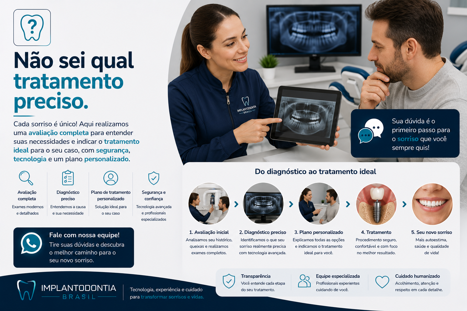 Implante dentário unitário