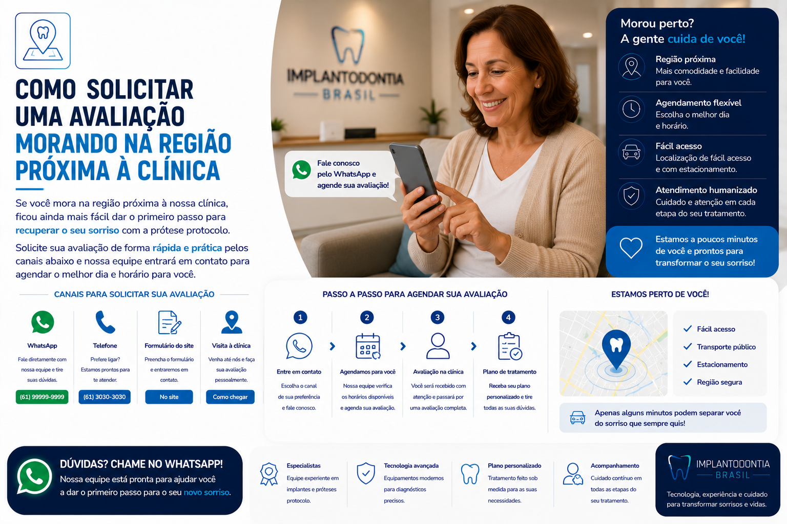 Prótese protocolo em Fercal DF